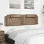 Padded headboard in synthetic cappuccino leather, 180 cm. by , Headboards and footboards - Ref: Foro24-374808, Price: 62,76 €...