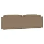 Padded headboard in synthetic cappuccino leather, 180 cm. by , Headboards and footboards - Ref: Foro24-374808, Price: 62,76 €...