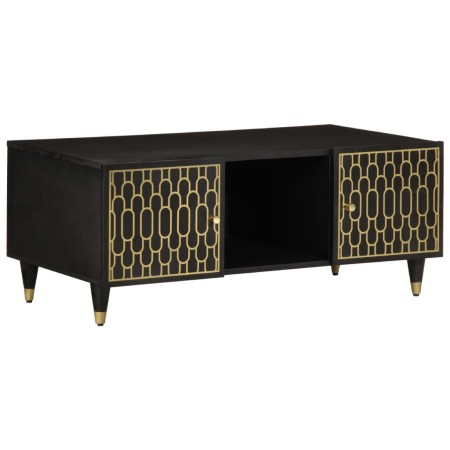 Mesa de centro de madera maciza mango 100x54x40 cm by , Coffee table - Ref: Foro24-358332, Price: 84,76 €, Discount: %