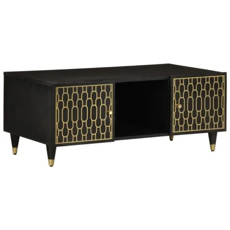Mesa de centro de madera maciza mango 100x54x40 cm by , Coffee table - Ref: Foro24-358332, Price: 84,76 €, Discount: %