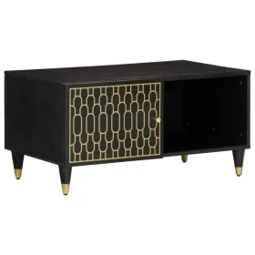 Mesa de centro de madera maciza de mango 80x50x40 cm by , Coffee table - Ref: Foro24-358324, Price: 64,25 €, Discount: %