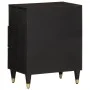 Mesita de noche madera maciza de mango 50x33x60 cm by , Nightstands - Ref: Foro24-358330, Price: 64,38 €, Discount: %