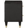 Mesita de noche de madera maciza de mango 40x33x46 cm de , Mesitas de noche - Ref: Foro24-358318, Precio: 75,07 €, Descuento: %