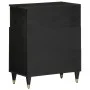 Armario auxiliar madera maciza de mango 60x33x75 cm by , Sideboards - Ref: Foro24-358345, Price: 77,08 €, Discount: %