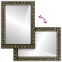 Espejo de baño madera maciza de acacia y vidrio 50x70x2,5 cm by , Mirrors - Ref: Foro24-358351, Price: 56,28 €, Discount: %