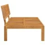 Sofá central de palets para jardín madera maciza de acacia de , Sofás de exterior - Ref: Foro24-365845, Precio: 133,86 €, Des...