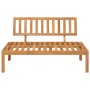 Mittleres Palettensofa für den Garten aus massivem Akazienholz. von , Outdoor-Sofas - Ref: Foro24-365845, Preis: 139,54 €, Ra...
