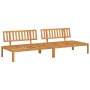 Sofás centrales palets de jardín 2 uds madera maciza de acacia by , Outdoor sofas - Ref: Foro24-365847, Price: 276,81 €, Disc...