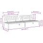 Sofás centrales palets de jardín 2 uds madera maciza de acacia by , Outdoor sofas - Ref: Foro24-365847, Price: 276,81 €, Disc...