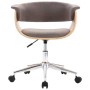 Drehbare Esszimmerstühle, 2 Einheiten, grau-taupefarbener Stoff von vidaXL, Essstühle - Ref: Foro24-3054887, Preis: 341,57 €,...