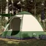 Tienda de campaña familiar 4 personas apertura rápida verde de , Tiendas de campaña - Ref: Foro24-4005335, Precio: 103,89 €, ...