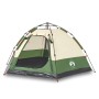 Tienda de campaña familiar 4 personas apertura rápida verde by , tents - Ref: Foro24-4005335, Price: 94,38 €, Discount: %