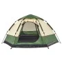 Tienda de campaña familiar 4 personas apertura rápida verde de , Tiendas de campaña - Ref: Foro24-4005335, Precio: 103,89 €, ...