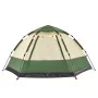 Tienda de campaña familiar 4 personas apertura rápida verde de , Tiendas de campaña - Ref: Foro24-4005335, Precio: 103,89 €, ...