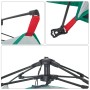 Wasserdichter Strandladen mit schneller Öffnung in Wassergrün. von , Zelte - Ref: Foro24-4004153, Preis: 35,05 €, Rabatt: %