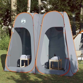 Tienda de privacidad pop-up impermeable gris y naranja by , tents - Ref: Foro24-4004139, Price: 98,53 €, Discount: %