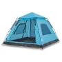 Tienda de campaña iglú 5 personas apertura rápida azul by , tents - Ref: Foro24-4004147, Price: 132,97 €, Discount: %