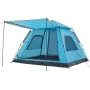 Tienda de campaña iglú 5 personas apertura rápida azul by , tents - Ref: Foro24-4004147, Price: 132,97 €, Discount: %