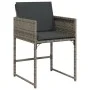 Set de comedor de jardín 11 pzas y cojines ratán sintético gris by , Garden sets - Ref: Foro24-3278101, Price: 661,31 €, Disc...