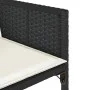Set de comedor jardín 11 pzas con cojines ratán sintético negro by , Garden sets - Ref: Foro24-3278162, Price: 728,24 €, Disc...
