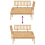 Set de sofás de palets de jardín 2 pzas madera maciza de acacia by , Outdoor sofas - Ref: Foro24-365853, Price: 195,40 €, Dis...