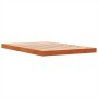 Solid pine wood bed frame in brown wax finish 120x190 cm by , Beds and slatted bases - Ref: Foro24-847156, Price: 86,32 €, Di...