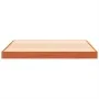 Massives Kiefernholzbettgestell in brauner Wachsfarbe, 120x190 cm. von , Betten und Lattenroste - Ref: Foro24-847156, Preis: ...