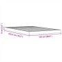 Estructura de cama madera maciza pino marrón cera 120x190 cm de , Camas y somieres - Ref: Foro24-847156, Precio: 86,32 €, Des...