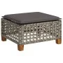 Set de sofás de jardín 4 pzas y cojines ratán sintético gris by , Garden sets - Ref: Foro24-3261783, Price: 331,30 €, Discoun...