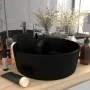 Luxurious sink with matte black ceramic overflow 36x13 cm by vidaXL, Sinks - Ref: Foro24-147041, Price: 75,40 €, Discount: %