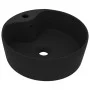 Luxurious sink with matte black ceramic overflow 36x13 cm by vidaXL, Sinks - Ref: Foro24-147041, Price: 75,40 €, Discount: %