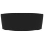 Luxurious sink with matte black ceramic overflow 36x13 cm by vidaXL, Sinks - Ref: Foro24-147041, Price: 76,87 €, Discount: %