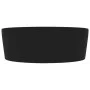 Luxurious sink with matte black ceramic overflow 36x13 cm by vidaXL, Sinks - Ref: Foro24-147041, Price: 75,40 €, Discount: %