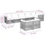 Set de sofás de jardín y cojines 8 piezas ratán sintético gris by , Garden sets - Ref: Foro24-3261891, Price: 705,83 €, Disco...