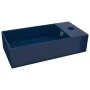 Sink with dark blue ceramic overflow. by vidaXL, Sinks - Ref: Foro24-146990, Price: 81,54 €, Discount: %