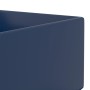 Dunkelblaues Keramikwaschbecken mit Überlauf von vidaXL, Sinkt - Ref: Foro24-146990, Preis: 82,90 €, Rabatt: %