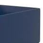 Sink with dark blue ceramic overflow. by vidaXL, Sinks - Ref: Foro24-146990, Price: 81,54 €, Discount: %