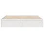 Estructura de cama madera maciza de pino blanco 180x200 cm de , Camas y somieres - Ref: Foro24-3282367, Precio: 230,48 €, Des...