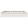 Estructura de cama madera maciza de pino blanco 180x200 cm de , Camas y somieres - Ref: Foro24-3282367, Precio: 230,48 €, Des...
