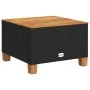 Set de sofás de jardín 11 pzas y cojines ratán sintético negro by , Garden sets - Ref: Foro24-3262025, Price: 894,75 €, Disco...