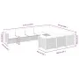 Set de sofás de jardín 10 pzas cojines ratán sintético negro by , Garden sets - Ref: Foro24-3262031, Price: 742,01 €, Discoun...