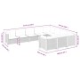 Set de sofás de jardín 10 pzas cojines ratán sintético negro by , Garden sets - Ref: Foro24-3262031, Price: 706,22 €, Discoun...