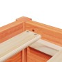 Estructura de cama madera maciza pino marrón cera 135x190 cm de , Camas y somieres - Ref: Foro24-3282386, Precio: 203,95 €, D...