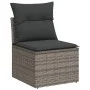 Juego de sofás jardín con cojines 5 pzas ratán sintético gris von , Gartensets - Ref: Foro24-3267100, Preis: 337,01 €, Rabatt: %