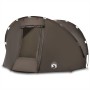 Tienda de pesca para 5 personas impermeable marrón by , tents - Ref: Foro24-4005321, Price: 152,61 €, Discount: %
