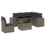 Set de muebles de jardín 6 pzas y cojines ratán sintético gris by , Garden sets - Ref: Foro24-3269170, Price: 427,51 €, Disco...