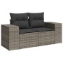 Set de muebles de jardín 6 pzas y cojines ratán sintético gris by , Garden sets - Ref: Foro24-3269170, Price: 427,51 €, Disco...