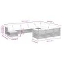 Set de sofás de jardín 11 pzas y cojines ratán sintético gris by , Garden sets - Ref: Foro24-3262059, Price: 915,52 €, Discou...