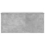 Caja de almacenaje madera ingeniería gris hormigón 100x42x46 cm by , Storage trunks - Ref: Foro24-840663, Price: 86,85 €, Dis...