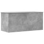 Caja de almacenaje madera ingeniería gris hormigón 100x42x46 cm by , Storage trunks - Ref: Foro24-840663, Price: 86,85 €, Dis...